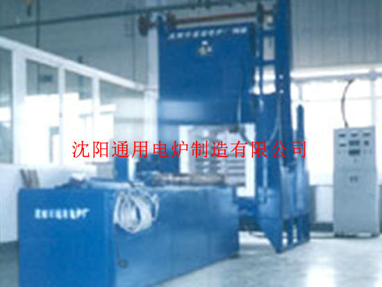 貫通式全纖維臺(tái)車爐展示